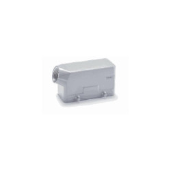 Capot 16B, Aluminium moulé sous pression, IP67, Sortie horizontale, M25